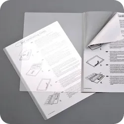 Kaltlaminierfolien A5, transparent, 200µm - Hochwertige Kaltlaminierfolien in A5-Größe (160 x 222 mm) für optimalen Schutz Ihrer Dokumente, robust und langlebig.