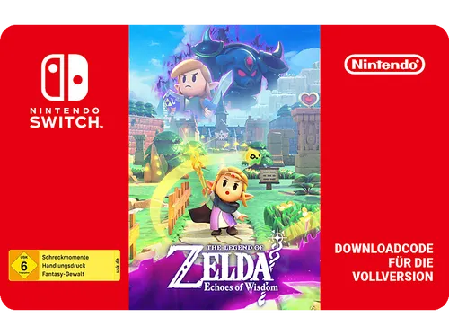 Nintendo Switch: The Legend of Zelda: Echoes of Wisdom - Abenteuer für alle Plattformen - Erlebe spannende Abenteuer in dieser Multiplattform-Version von Zelda. Tauche ein in eine fantastische Welt voller Rätsel und Herausforderungen.