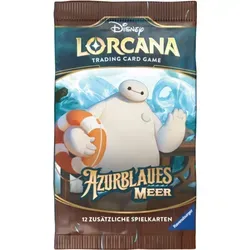 Disney Lorcana Trading Card Game: Azurblaues Meer - Booster (Deutsch)