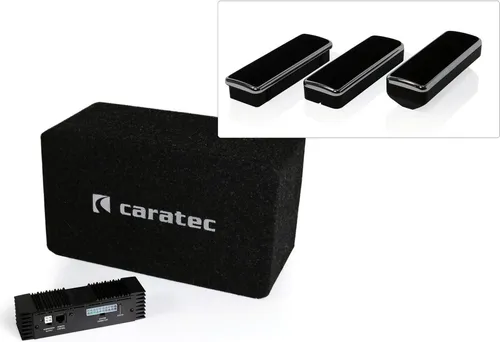 Caratec Audio CAS205 Soundsystem - Car-HiFi-Lautsprecher mit 10 cm Lautsprechern, optimiert für integrierte Wohnmobile. Genießen Sie ein klareres Klangbild und lebendige Bässe dank des leistungsstarken Subwoofers und des integrierten DSP.