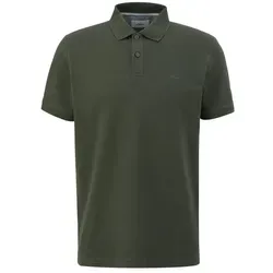 s.Oliver Herren Polohemd 10.3.11.13.121.2024581, Verde (7940 Green), L EU - Poloshirt für Herren im Regular Fit mit Rundhalsausschnitt und stilvollem Label-Stitching für einen eleganten Look.