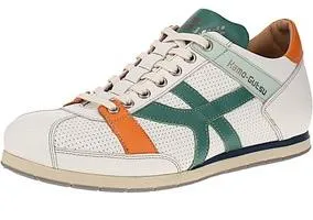 Kamo-Gutsu Tifo-044 Herren Sneaker - Weiße Glattleder-Schuhe in Größe 45 EU - Stilvolle Herren Sneaker aus hochwertigem Glattleder, ideal für den Alltag. Mit bequemer Leder-Innensohle und robuster Gummisohle für optimalen Tragekomfort.