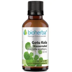 Gotu Kola Tropfen Tinktur 50 ml - Hochwertige Tinktur zur Unterstützung des Wohlbefindens, ideal für die tägliche Ergänzung einer ausgewogenen Ernährung.