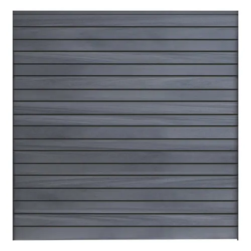 GrojaSolid Rhombus Steckzaun-Set 180x180cm in Steingrau - Steckzaun-Set aus co-extrudiertem Material, langlebig und wetterbeständig – ideal für stilvolle Gartengestaltung.