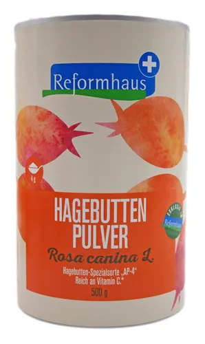 Hagebutten-Pulver 500g - Natürliche Vitalität - Früchte & Gemüse, reich an Vitamin C und Antioxidantien für ein starkes Immunsystem.