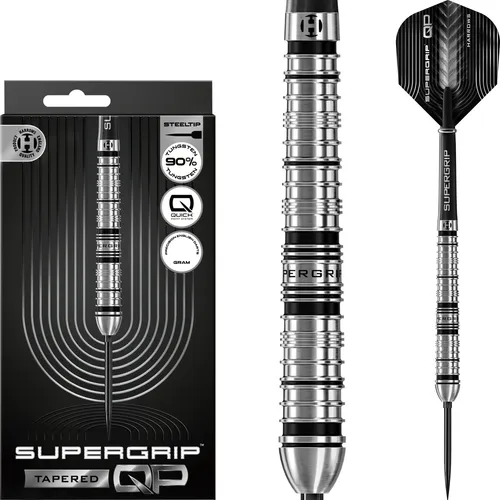 Harrows - Quick Point - Supergrip Tapered - Steeldart