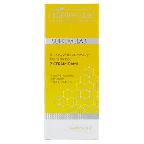 BIELENDA PROFESSIONAL SupremeLab Barrier Erneuern Sie die intensiv pflegende Nachtcreme mit Ceramiden 50 ml