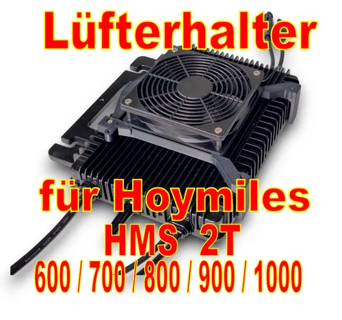 Hoymiles HMS-400W-1T - Mikrowechselrichter mit WiFi, drosselbar und hohe Effizienz bis zu 96,7% für Dein Balkonkraftwerk