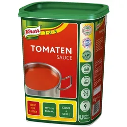 Knorr® Tomatensauce 1,0 kg - Schmackhafte Tomatensauce für kreative Gerichte, ideal zum Verfeinern von Pasta und Pizza.