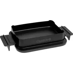Tefal Snacking & Baking Zubehör XA7328 - Grillzubehör für OptiGrill, ideal für Pizza, Lasagne oder Kuchen für bis zu 6 Personen, hitzebeständige Griffe und spülmaschinenfest.