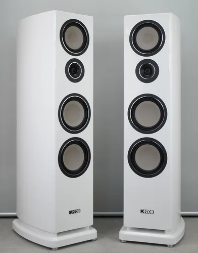 Canton Reference 5 K (Hochglanz Weiß) - Erleben Sie erstklassigen Sound mit den innovativen Keramik-Wolfram-Membranen und der einzigartigen Bass-Guide-Technologie. Ideal für jeden Wohnraum und perfekt für Ihr Zuhause.