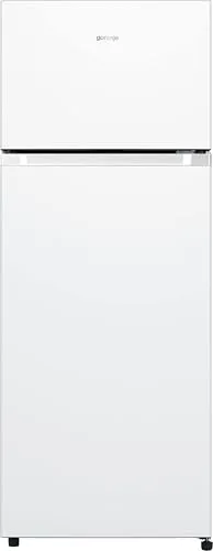 Gorenje RF4142PW4 ws Doppeltürkühlschr. A++ - Kühlschrank mit 166L Kühl- und 41L Gefriervolumen, 3 Glasabstellflächen und energiesparender A++ Effizienz für umweltbewusste Haushalte.