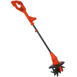 Black & Decker BETL18B-XJ Akku-Bodenhacke 18V - Motorhacken mit 22 cm Fräsbreite, ideal für die Bearbeitung von weichem Boden. Perfekt für Gartenliebhaber, die eine kabellose Lösung suchen.