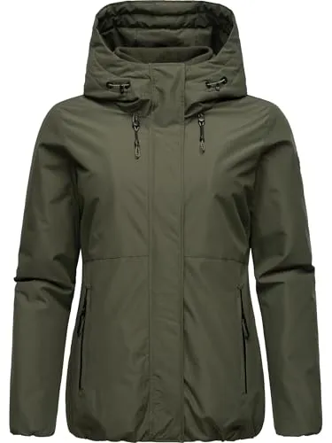 Ragwear Damen Winterjacke Sunniva YOUMODO - Warm, Wasserdicht & Atmungsaktiv - Funktionsjacken: Diese gefütterte Jacke mit flauschigem Teddyfell-Innenfutter bietet optimalen Schutz vor Kälte und Nässe und sorgt für ein angenehmes Tragegefühl.