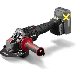 PARKSIDE PERFORMANCE® 20 V Akku-Winkelschleifer PWSAP 20 Li F6 - Winkelschleifer mit 10.000 U/min, ideal für hohe Schnittgeschwindigkeiten und ausgestattet mit Anti-Vibrations-Frontgriff. Robustes Aluminiumgehäuse, kompatibel mit PARKSIDE-Smart-Akkus für individuelle Leistung.