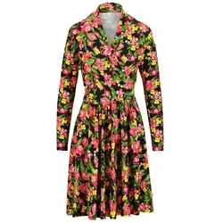 Blutsgeschwister Midikleid La Vie est Belle lovely pokerface schwarz S