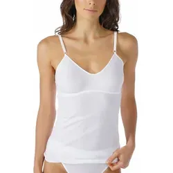 Mey BH-Hemd NOBLESSE ohne Polsterung in Weiß 42 - Funktionsunterwäsche, nahtlos weich aus 100% Baumwolle, ideal für einen komfortablen und lässigen Look.