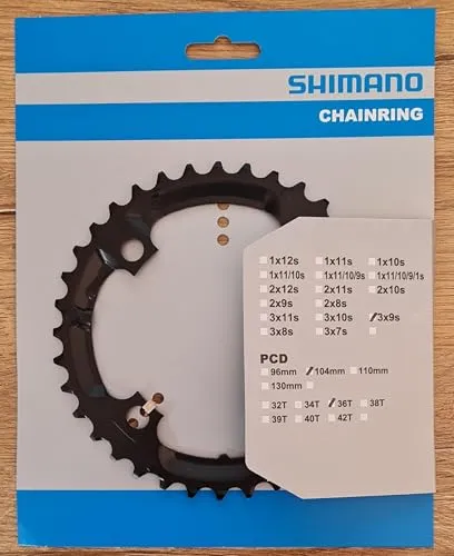 Shimano Deore FC-M590 (36) (Y1LD98090) – Hochwertige Fahrradkurbel - Robuste Shimano Deore FC-M590 Fahrradkurbel, ideal für präzise Schaltvorgänge und optimale Kraftübertragung. Perfekt für den anspruchsvollen Einsatz im Gelände.