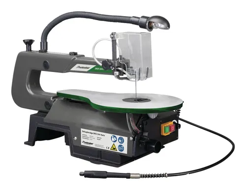 Holzstar Dekupiersäge DKS 504 Vario 230V - 5902504 - Präzise Dekupiersäge für feine Schnitte, ideal für Holzarbeiten und kreative Projekte. Flexibel einstellbare Geschwindigkeit für optimale Ergebnisse.