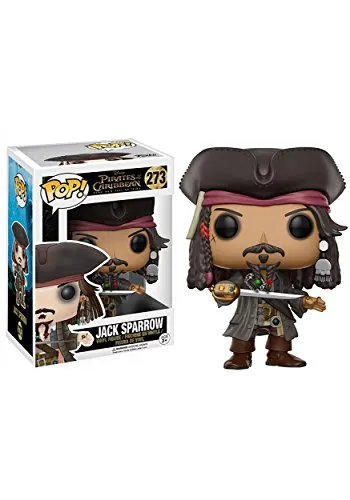 Funko Pop! Disney Pirates of the Caribbean 5: Jack Sparrow Vinyl Figur - Entdecken Sie die Jack Sparrow Figur aus Pirates of the Caribbean! Hochwertige Vinyl-Figur für Sammler und Fans, detailreich und ideal für die Präsentation.