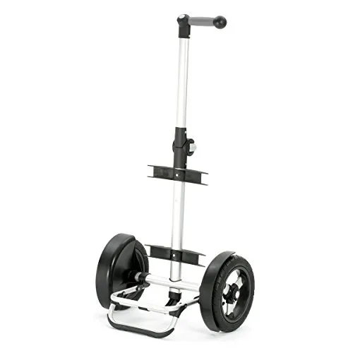 Andersen Einkaufstrolley Tura Shopper - Klappbar & Belastbar bis 50 kg - Praktischer Einkaufstrolley aus Aluminium mit großen Luft-Rädern (Ø 25 cm) für bequemes Einkaufen. Klappbar und leicht zu transportieren - ideal für stressfreies Einkaufen ohne Schleppen.