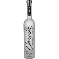 Chopin Potato Vodka 40% Vol. 0,7l - Premium Kartoffel-Wodka aus Polen, vierfach destilliert für höchste Reinheit und cremige Textur. Ideal für puren Genuss oder Cocktails.