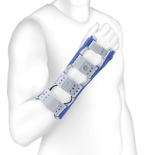 ManuLoc long Handgelenksorthese Größe 1 - Stützende Handgelenksorthese für optimale Stabilität und Unterstützung, ideal bei Verletzungen oder nach Operationen. Kategorie: Bandagen, Schienen & Schlingen für Hände & Gelenke.