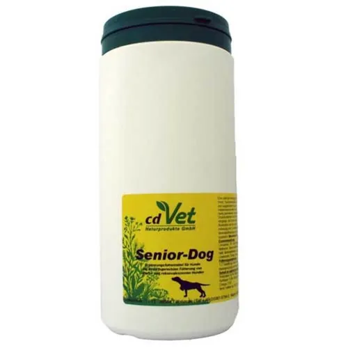 Senior Dog 600 g - cdVet Naturprodukte - Tiergesundheit: Speziell für ältere Hunde entwickelt, unterstützt die Vitalität und das Wohlbefinden Ihres geliebten Vierbeiners.