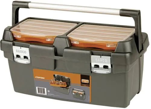 PLASTIC TOOL BOX 600X305X295 - Werkzeugkasten aus robustem Kunststoff, ideal für flexible Gestaltung und hohe Langlebigkeit.