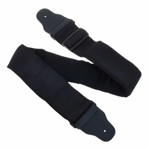 D’Addario Bassgurt - Poly Pro, Gepolstert, Black - Instrumentenzubehör mit hochwertigem Gewebegurt und eingearbeiteter Schulterauflage, perfekt für schwere Bässe und extra breiter Komfort von 74 mm.