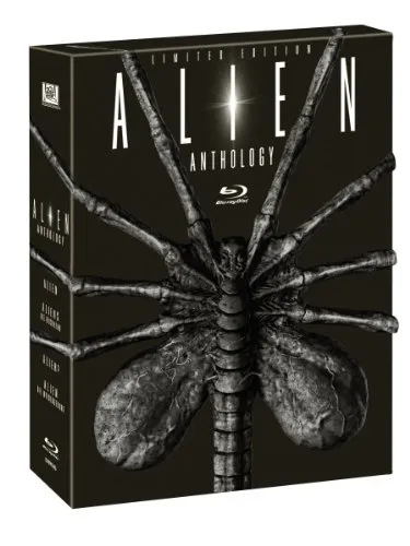 Alien Anthology (Facehugger Edition im Relief-Schuber) [Blu-ray] [Limited Edition] - Limitierte Blu-ray Edition der Alien Anthology im einzigartigen Relief-Schuber, perfekt für Sammler und Horror-Fans.