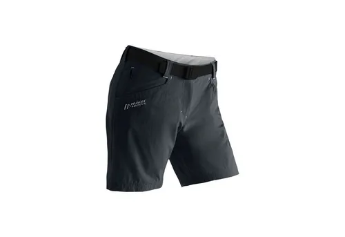 Maier Sports Lulaka Shorts graphite/sleet (M20082) - Damen Outdoor Shorts & 3/4 Hosen, funktionale Wandershorts aus elastischem mSTRETCH Pro 4 Material für maximale Bewegungsfreiheit und blitzschnelles Trocknen.