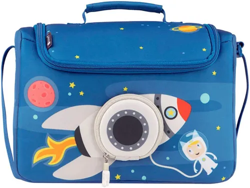 tonies Tonie HörSpiel-Transporter blau - Praktische Tragetasche für 6 Tonies und Toniebox, umweltfreundlich aus recyceltem Polyester, ideal für unterwegs!