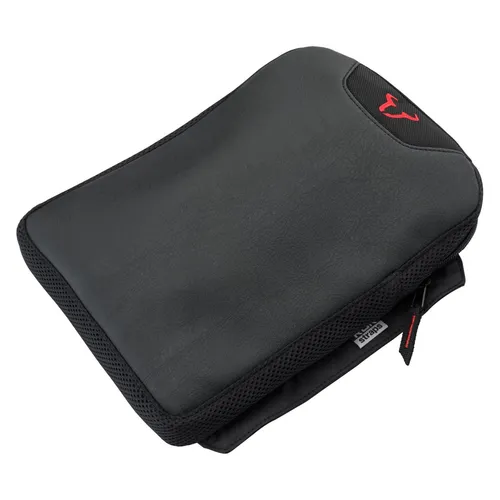 SW-MOTECH TRAVELLER PILLION Komfortkissen Schwarz - Sitzbezüge für Soziussitze, bietet Rücken- und Gesäßentlastung, reduziert Taubheitsgefühl und Schweißbildung dank atmungsaktivem Material.
