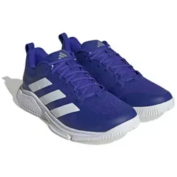 adidas Performance Hallenschuhe Court Team Bounce 2.0 für Herren - Herren-Sportschuhe in Größe 47 1/3, ideal für Badminton, Squash und mehr, mit Bounce-Dämpfung für optimalen Komfort und Sprungkraft.