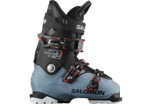 SALOMON Kinder ALP. BOOTS QST ACCESS 70 T - Copen Blue/Bk - Wanderschuhe mit Hike & Ride-Technologie für junge Freerider, bieten Komfort beim Gehen und sind ideal für Skigebiete.