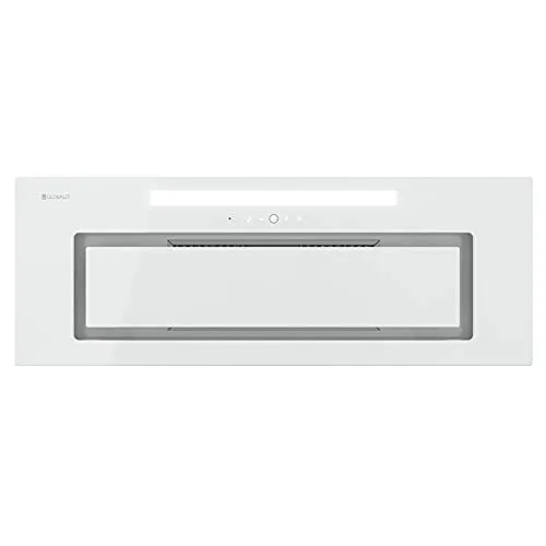 GLOBALO Silentio 80.2 White Dunstabzugshaube, Einbauhaube mit LED-Beleuchtung - Kompakte Einbauhaube mit energiesparender LED-Beleuchtung und intuitiver Touchsteuerung. Perfekt für effiziente Luftabführung beim Kochen – für eine saubere Küche ohne störende Geräusche.