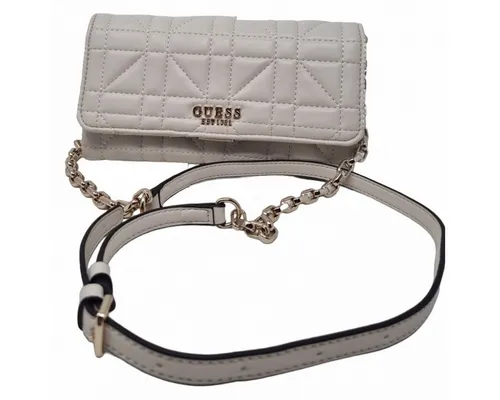 Guess Assia Crossbody Flap Organizer Stone - Umhängetaschen mit modernem Design und hoher Funktionalität, perfekt für stilbewusste Frauen. Maße: 21 x 12 cm - ideal für Ihre Essentials!