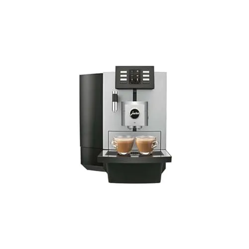 Jura Gastro X8 Platin (EA) Bundle mit Filter, Milchsystemreiniger und Reinigungstabs - Entkalkung & Reinigung für Kaffee- & Espressomaschinen, sorgt für perfekten Kaffeegenuss und verlängert die Lebensdauer Ihrer Maschine.