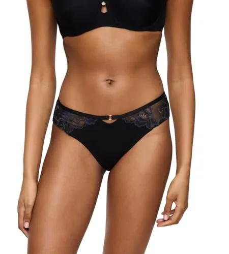 Wild Gardenia Florale Tai Black Unterwäsche - Elegante Unterwäsche mit floralen Motiven für ein angenehmes Tragegefühl. Ideal für jeden Tag oder besondere Anlässe.