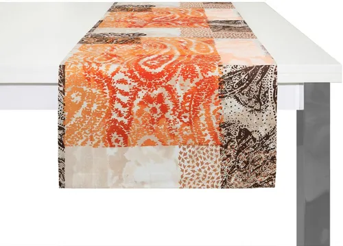 Wirth Tischläufer JOLANDA - Eleganter Tischläufer JOLANDA in verschiedenen Farben, ideal kombinierbar mit den passenden Einzelschals. Bringen Sie Stil und Farbe auf Ihren Tisch!