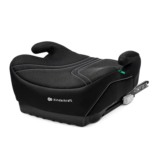 Kinderkraft I‑BOOST 2 PRO i‑Size Kindersitz - ISOFIX-Autositz für Kinder von 125-150 cm, atmungsaktiv mit AIR FLOW-System für hohen Komfort und einfache Handhabung, ideal für sichere Autofahrten.