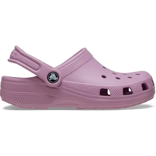 Crocs Kid's Classic Clog - Rosa/Lila Sandalen US J5 | EU 37-38 - Bequeme und praktische Kinder-Sandalen für Freizeitaktivitäten in fröhlichem Rosa/Lila - ideal für den Alltag und für unbeschwerte Abenteuer!