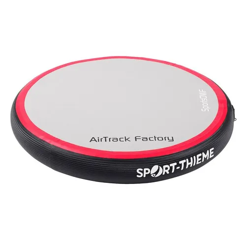 Sport-Thieme Bodenturnmatte AirSpot Carbon - Ideal für Training und Sprünge - Bodenmatten für Schulen und Vereine, runde Luftsprungkissen mit individuell einstellbarem Luftdruck und 5 Jahren Garantie. Perfekt für Anfänger bis Profis!
