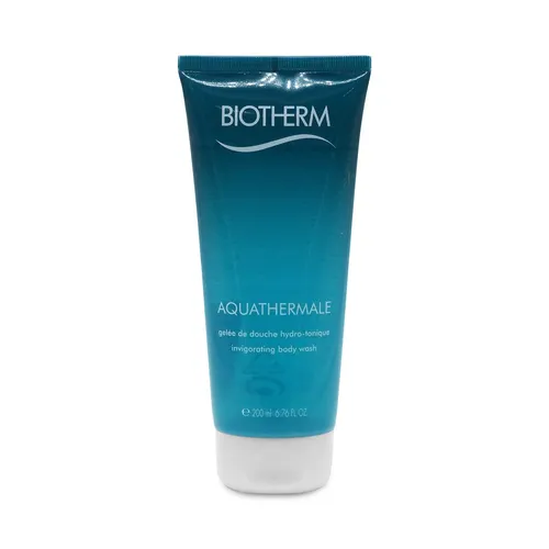 BIOTHERM Aquathermale Duschgel 200 ml - Dusch- & Badeartikel mit Oligo-Mineral-System, spendet Feuchtigkeit und pflegt besonders trockene und empfindliche Haut während der Dusche.