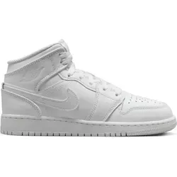 Jordan Air 1 Mid (GS) Unisex Erwachsene - Sneakers in Weiß, Größe 38 EU - Stylische Jordan Air 1 Mid Sneakers für Unisex, Größe 38 EU, bieten perfekten Tragekomfort und zeitloses Design für jeden Anlass.
