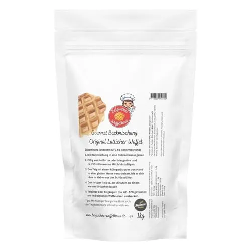 Belgische Lütticher Waffel Backmischung 1 kg