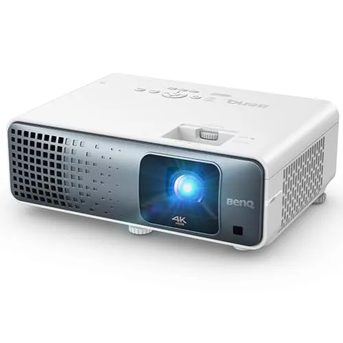 BenQ TK710 Heimkino Beamer - 4K UHD, 3200 Lumen & 4 ms Input Lag - Beamer für lebendige Unterhaltung mit 4K UHD-Auflösung und 3200 Lumen Helligkeit. Genießen Sie gestochen scharfe Bilder und minimalen Input Lag für ein unvergleichliches Kino- und Spielerlebnis.