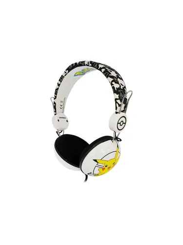 OTL Pokemon Pikachu Kopfhörer - On-Ear Kopfhörer mit 3,5 mm Stecker, kabelgebunden und im trendigen Pikachu-Design – ideal für Pokémon-Fans!