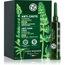 Yves Rocher Intensivkur Anti-Haarausfall - Haarkuren zur Stärkung kraftloser Haare. Die innovative Formel verlangsamt Haarausfall und regt das Wachstum an – für dichteres, stärkeres Haar und 93% Zufriedenheit.